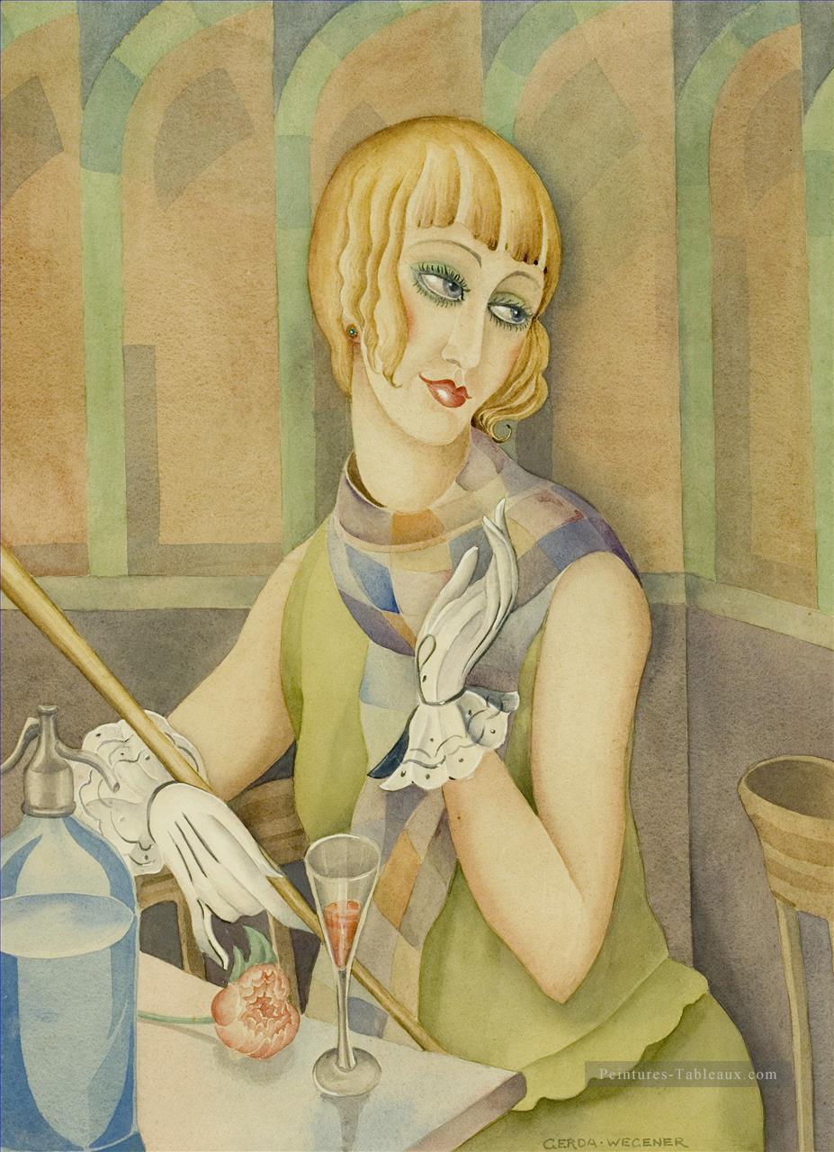 Fille danoise Lili Elbe Gerda Wegener Peintures à l'huile